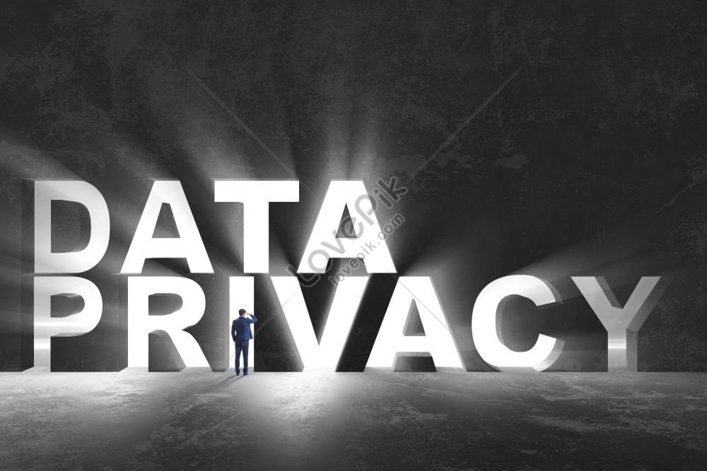 Data Privacy Concept In Modern It Technology Photography Picture And Hd