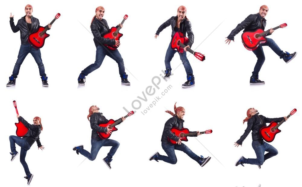 Airborn guitarist. Man jumping while playing electric guitar , #Sponsored,  #Man, #guitarist,… | Human poses reference, Drawing reference poses, Pose  reference photo