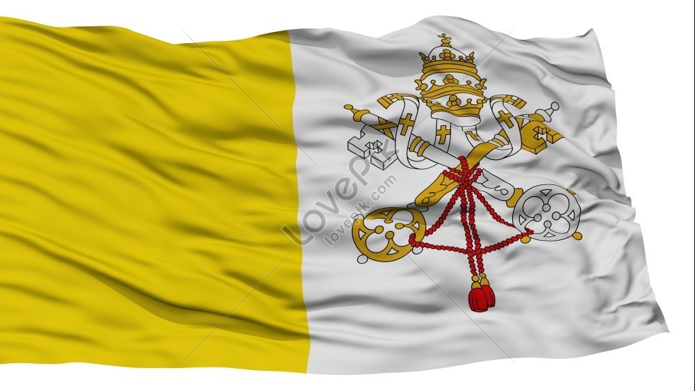 Isolated Yellow Squared Vatican Flag Picture And HD Photos | Free ...