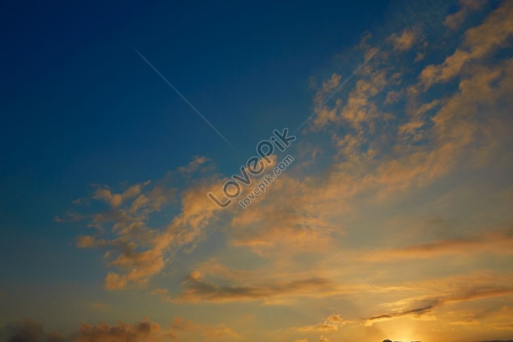 Himmel Wolken Sonnenaufgang