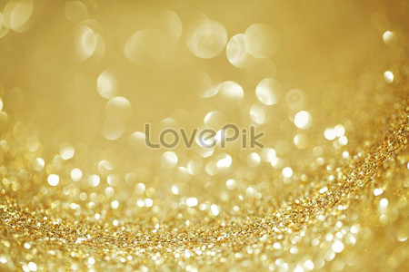 Small Lights Of Gold Glitter Background. Shiny Yellow Christmas Lights  Bokeh. Stock Photo, Picture and Royalty Free Image. Image 92884213.