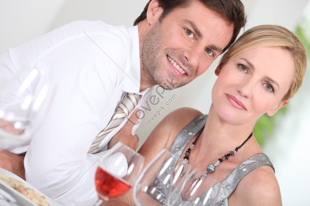 Couple Drinking Rose Wine Picture Picture And HD Photos | Free Download ...