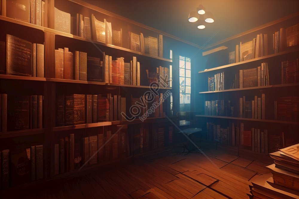 Library Interior Bookshelf Abstract Photo Picture And HD Photos | Free ...