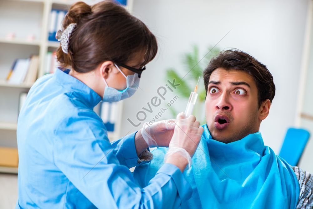 Patient Fear Of Dentist During Medical Appointment Photo Picture And HD ...