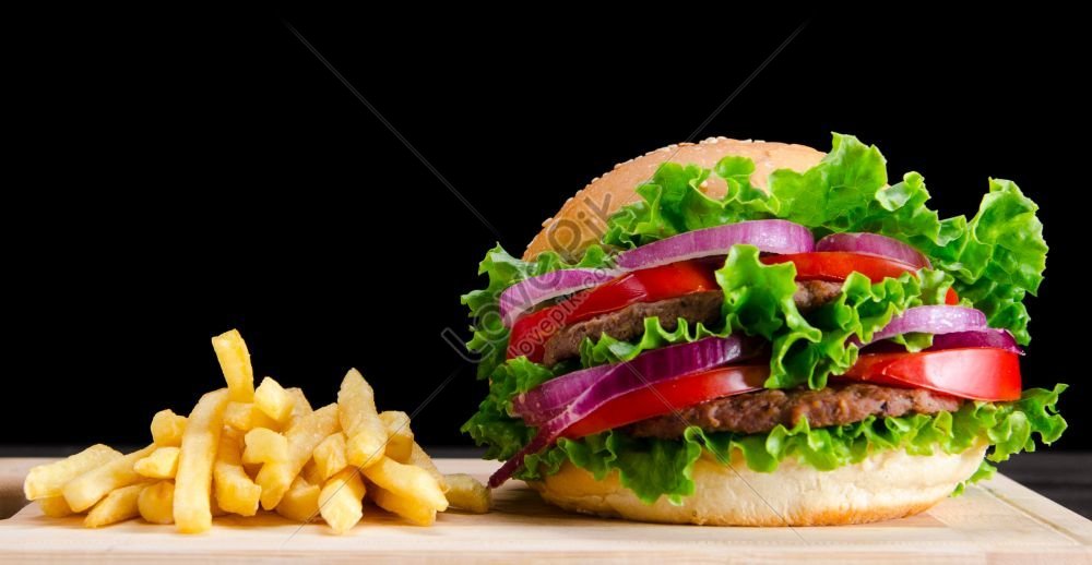 A Burger Sticker Design Fast Food Concept, Edible, Zinger Burger, Sticker  PNG Picture And Clipart Image For Free Download - Lovepik