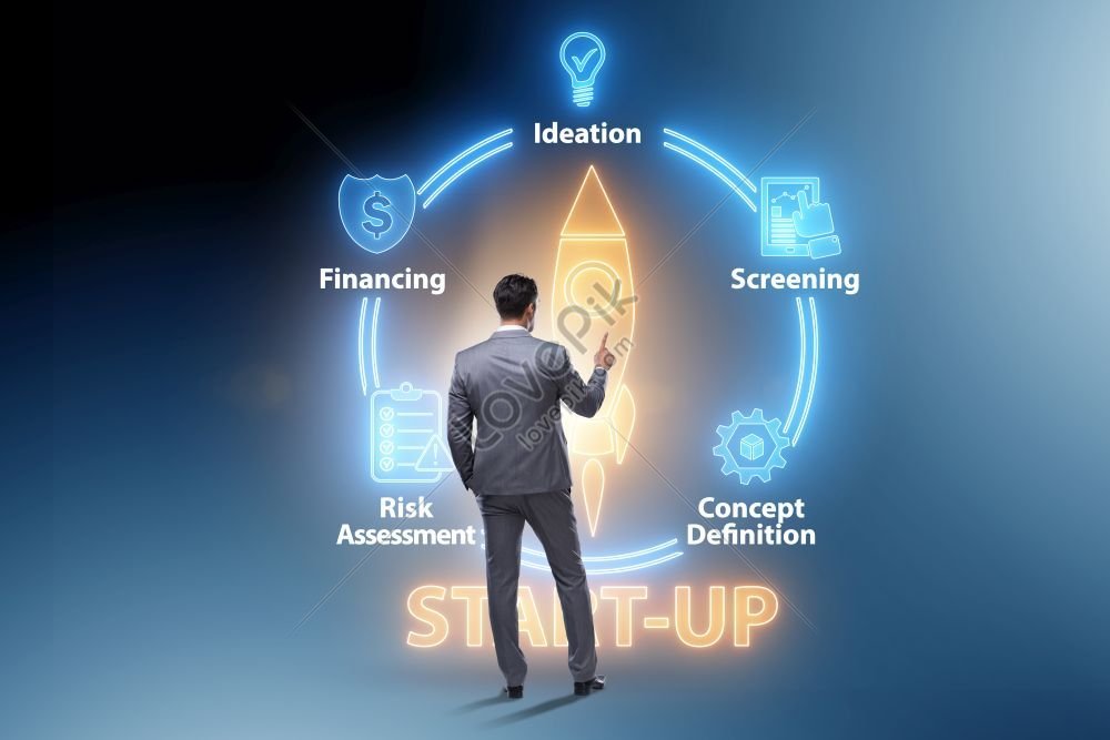 the concept of start up and entrepreneurship a photo essay, plan, young, creative HD Photo