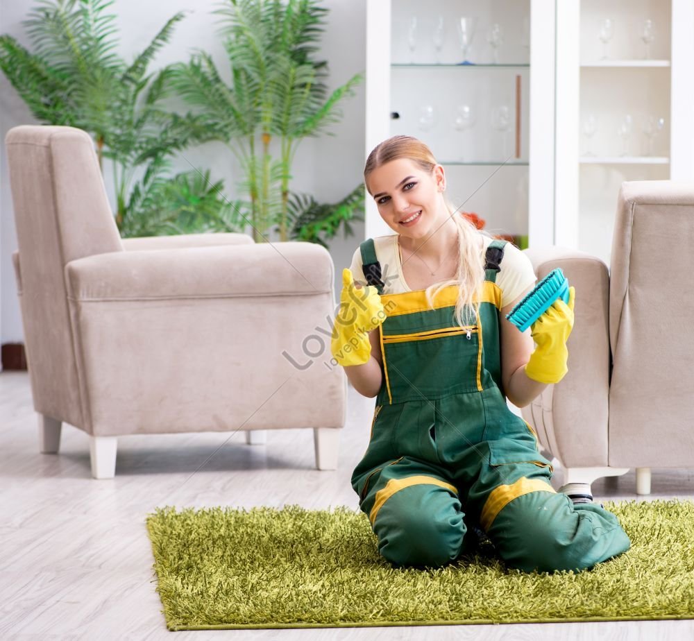 Premium Photo  Woman cleaning the floor with a mop in the living room in  home with a smile happy asian cleaner doing housework or job in a clean  lounge hotel room