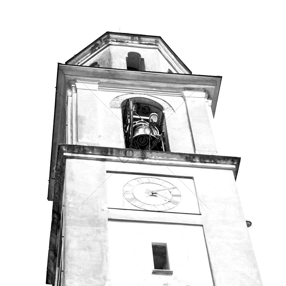 An Old Photograph Of The Ancient Clock Tower In Italy Europe Picture And HD Photos Free