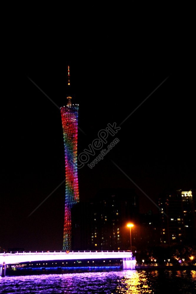 Architecture Of Canton Tower An Asian Photo Perspective Picture And Hd 