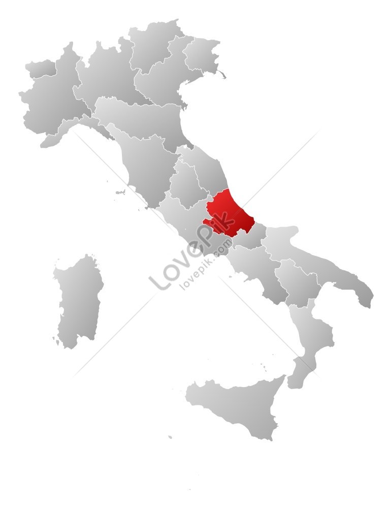 Map Of Abruzzo Italy In Europe Photo Picture And HD Photos | Free ...