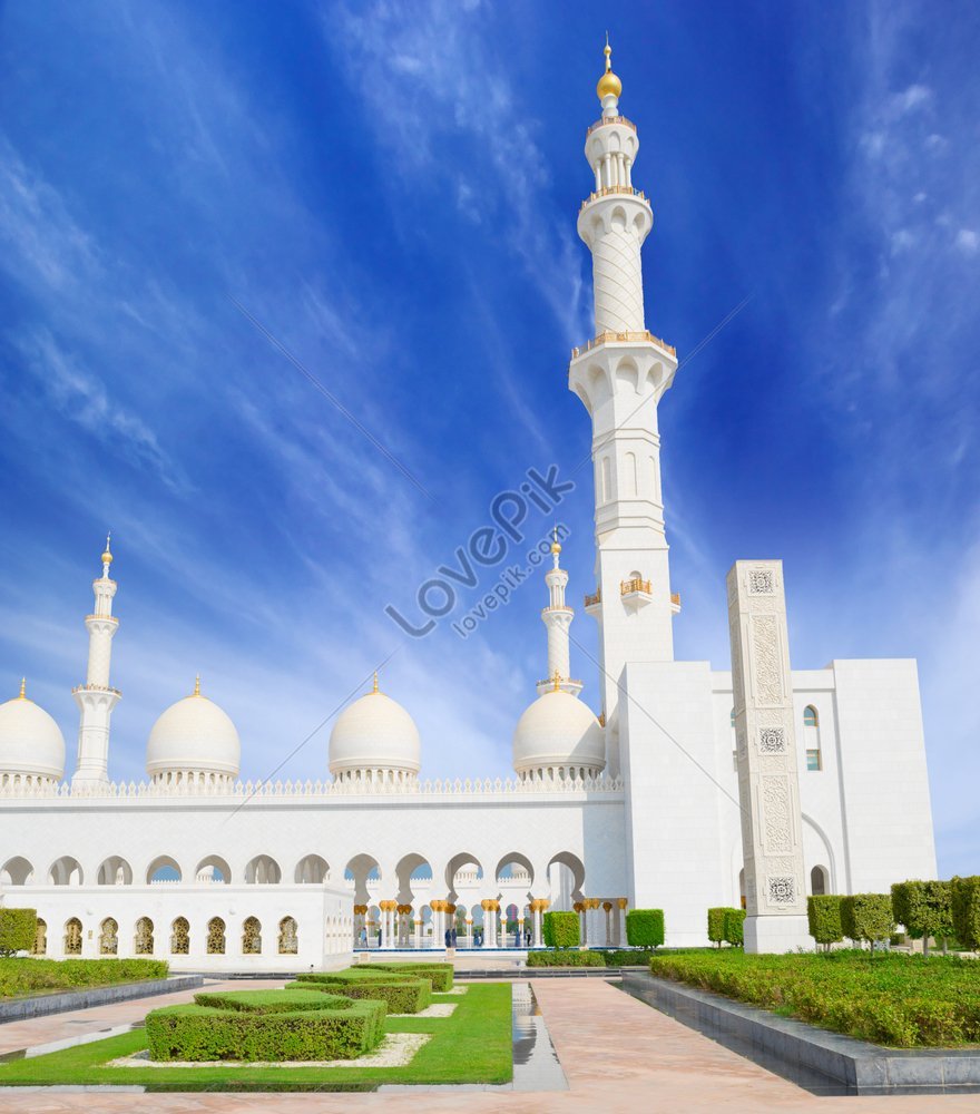 Фото мечети шейха Зайда в Абу-Даби изображение_Фото номер 352342998_ Формат  изображения_ru.lovepik.com