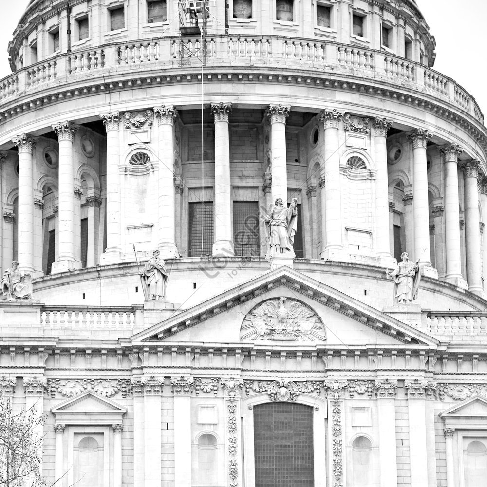 St Pauls Cathedral In London England An Image Of Ancient Architecture