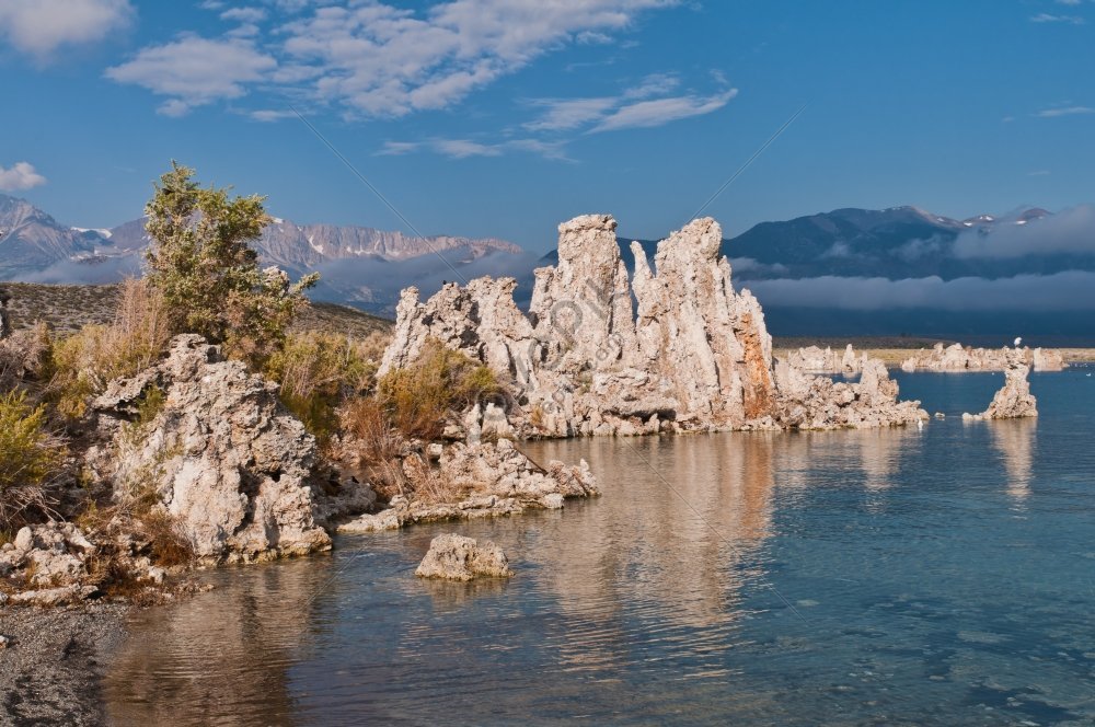 Photograph Of Tufa Structures At Mono Lake Near Lee Vining Picture And ...