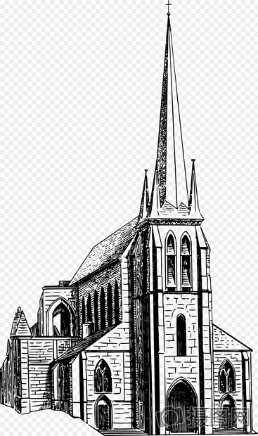  Gambar  Gereja  Kartun Hitam  Putih  Kumpulan Gambar  Bagus