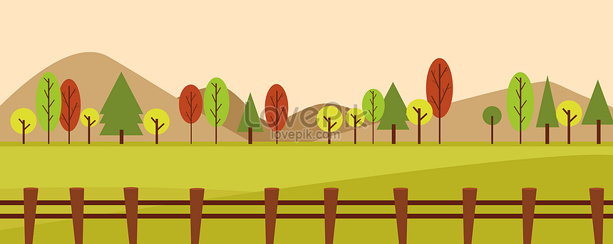 秋の自然風景イラストイメージ 図 Id Prf画像フォーマットpsd Jp Lovepik Com