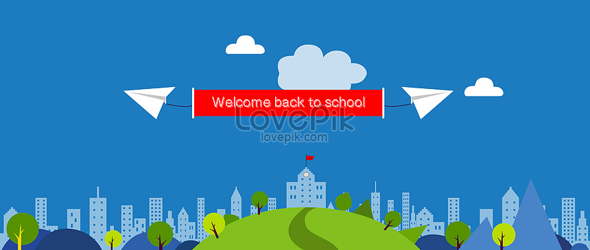 Welcome Back To School Backgrounds Image Picture Free Download Lovepik Com