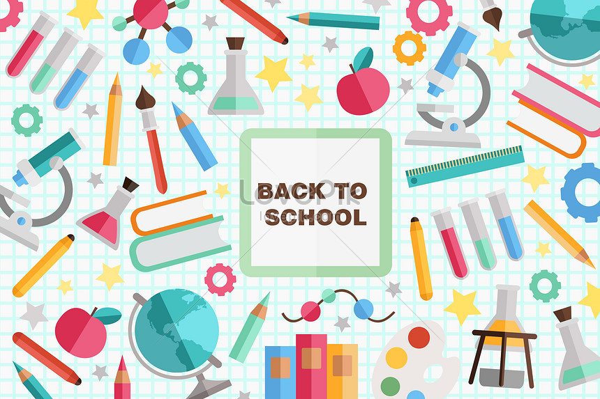 School background illustration image_picture free download  