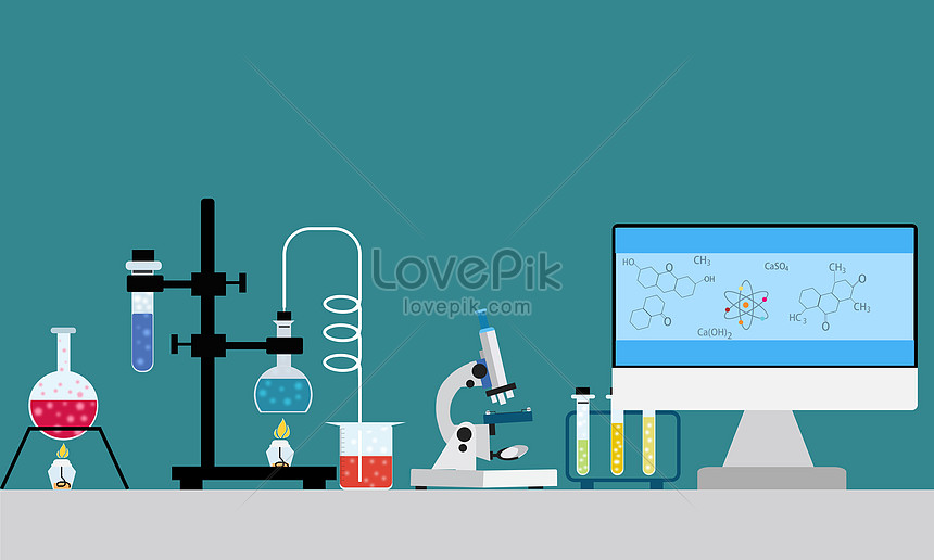Science and technology experiment illustration image_picture free download  