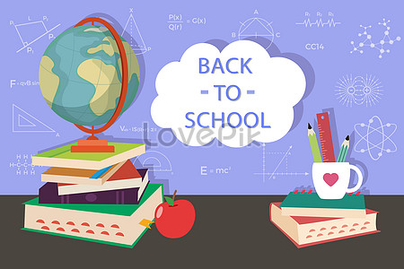 School background illustration image_picture free download 400059935 ...