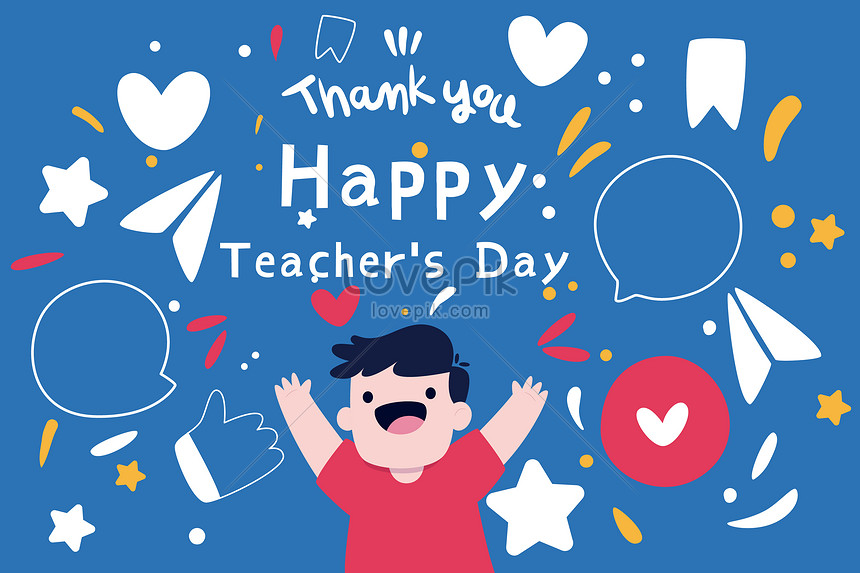 Teachers day background illustration image_picture free download  