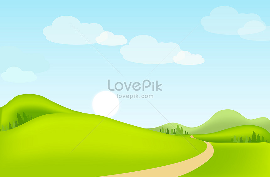 手描き草自然風景イラストイメージ 図 Id Prf画像フォーマットeps Jp Lovepik Com