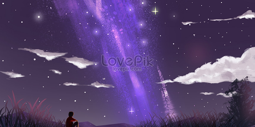 銀河夜空星雲のイラストイメージ 図 Id Prf画像フォーマットpsd Jp Lovepik Com