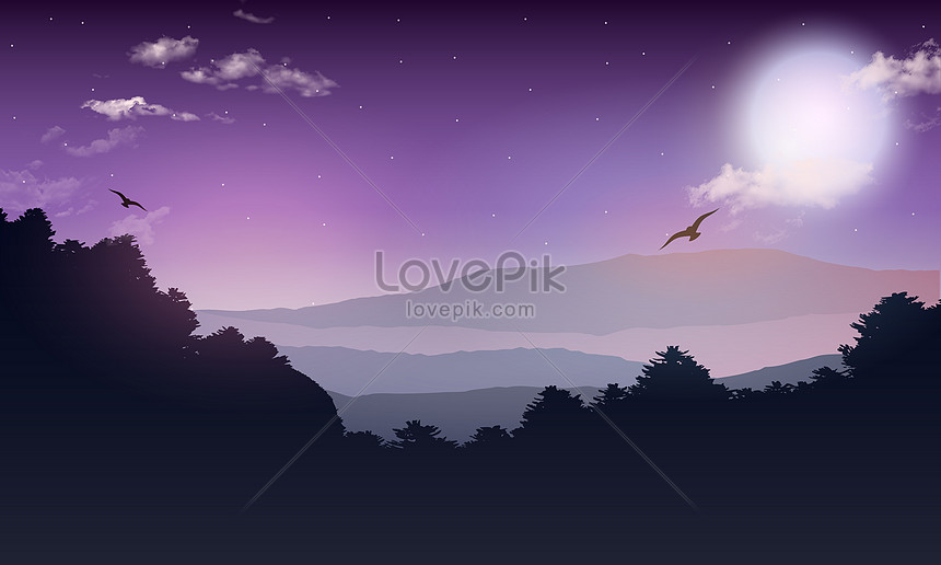 Bầu trời đêm | Hình nền điện thoại đẹp cho dế yêu của bạn. | Scenery  wallpaper, Anime scenery, Beautiful landscape wallpaper
