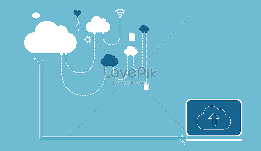 Cloud Computing Background Illustration Image Picture Free Download Lovepik Com