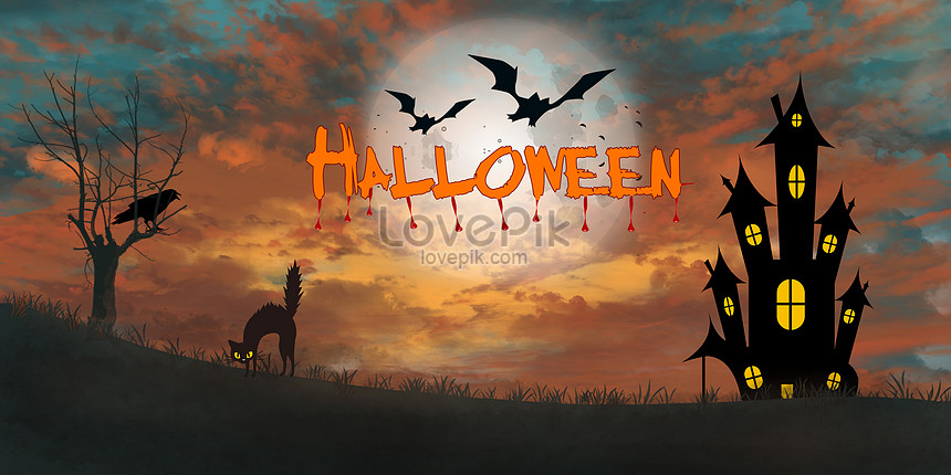 Cartoon spooky halloween day creative image_picture free download ...