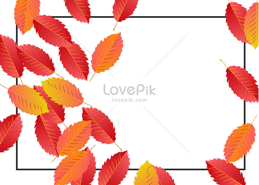 Рамка Для Фото Осенние Листья