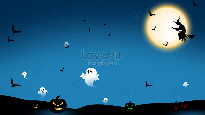 ハロウィーンゴースト怖い背景イラストイメージ 図 Id Prf画像フォーマットpsd Jp Lovepik Com