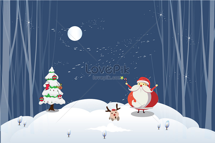 Christmas vector material illustration image_picture free download ...