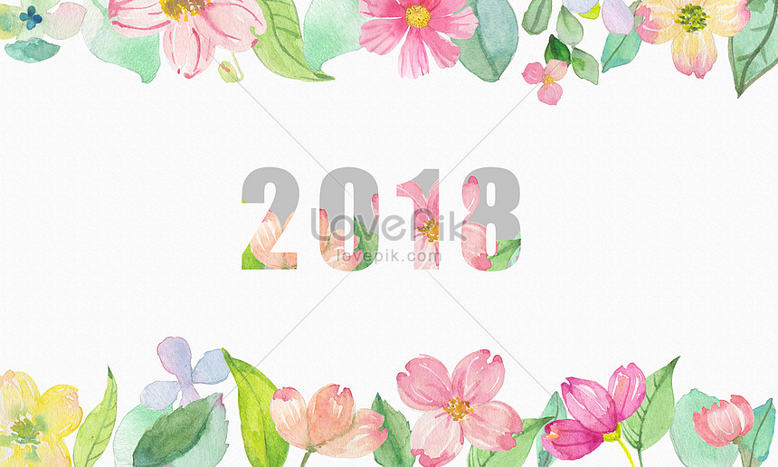 Background Of Flowers And Flowers Background Water Color Backgro Backgrounds Image Picture Free Download Lovepik Com