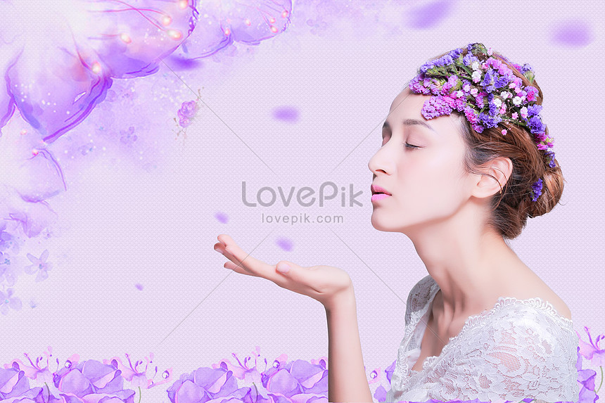 Beauty background creative image_picture free download 