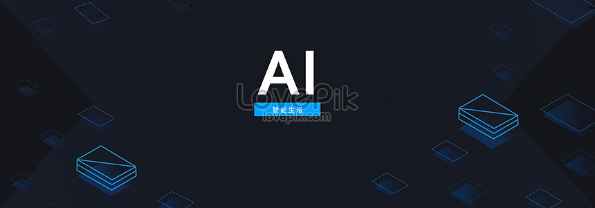 Ai intelligent life science and technology background creative image ...