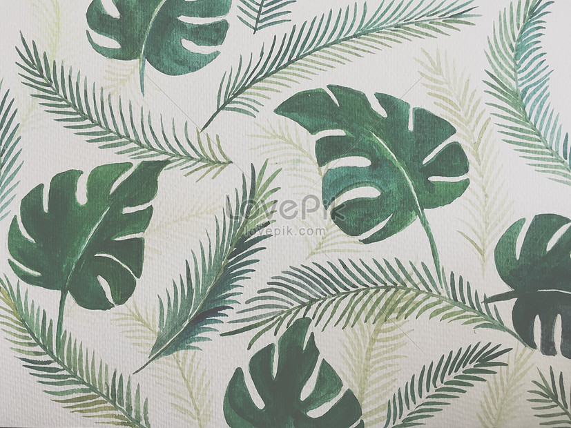 Background Of Tropical Plant Illustration Hình ảnh | Định dạng hình ảnh PSD  400074391