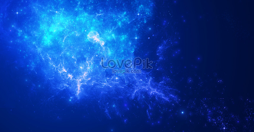 The Fantasy Background Of The Blue Sky Download Free | Banner Background  Image on Lovepik | 400074612