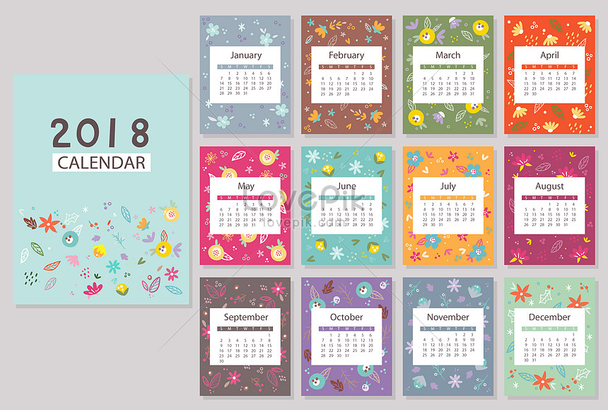 The 18 Dog Year Illustration Calendar Illustration Image Picture Free Download Lovepik Com