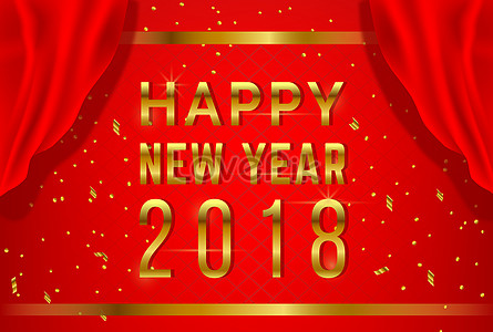 2018 Year New Year Background Creative Image Picture Free Download 