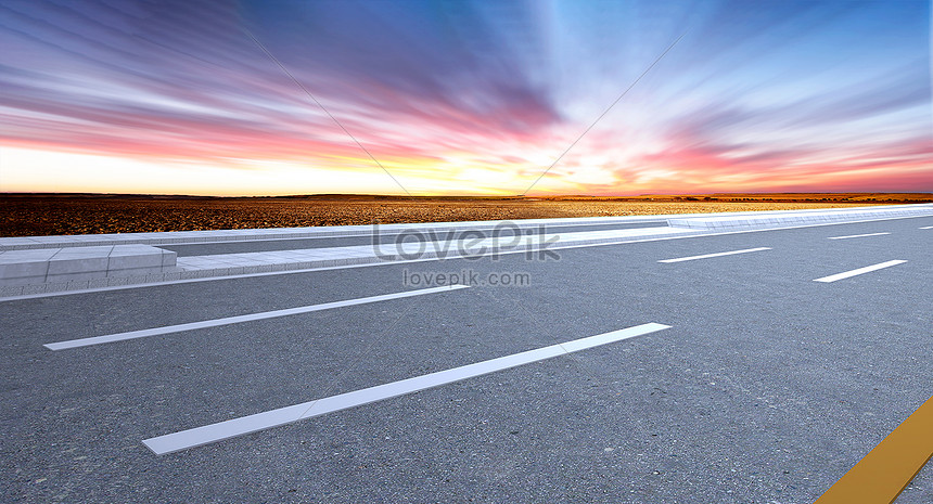Cool car road background creative image_picture free download  