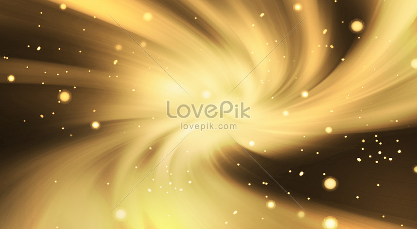 Black Gold Galaxy Background