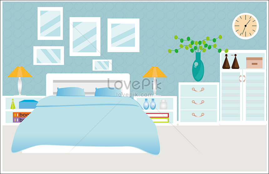 Ruang Kamar Tidur Gambar Unduh Gratis Ilustrasi 400085929 Format Gambar Ai Lovepik Com