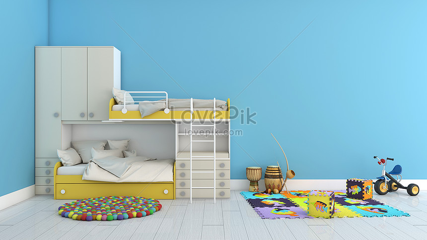 シンプルで新鮮な屋内子供部屋の家の背景イメージ クリエイティブ Id Prf画像フォーマットpsd Jp Lovepik Com