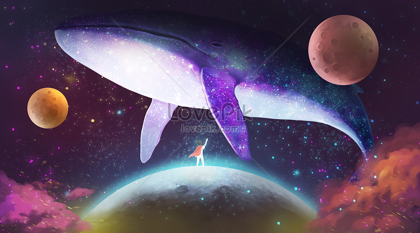 Cá Voi (Whale), Thiên đường sao (Starry Sky), Minh họa (Illustration Image): Một bức tranh hoàn hảo của một thế giới đầy sáng tạo! Với tất cả các thành phần đẹp nhất của tạo vật, bao gồm các tinh tú trên bầu trời đêm, loài cá voi kỳ diệu và các hình minh họa độc đáo. Khám phá tất cả các hình ảnh này để tìm thấy được sự kỳ diệu của chúng và truyền cảm hứng để tạo nên một thế giới tuyệt đẹp trên màn hình của bạn.