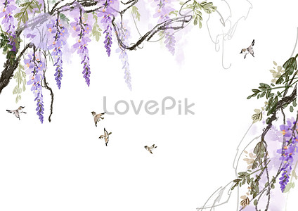 Wisteria Flower Images, Hd Pictures For Free Vectors Download - Lovepik.Com