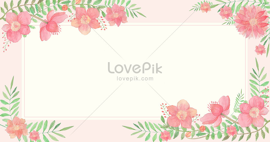 작은 꽃 배경 일러스트 무료 다운로드 - Lovepik