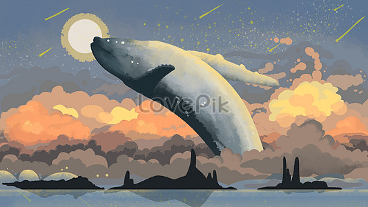 Stock Of Whale Illustration Royalty Free Pictures Lovepik