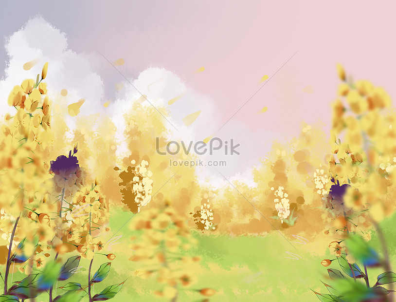 菜の花畑イメージ 図 Id Prf画像フォーマットpsd Jp Lovepik Com