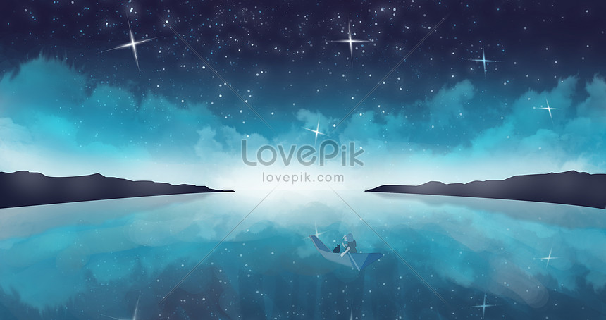 星明かりの夜イメージ 図 Id Prf画像フォーマットpsd Jp Lovepik Com