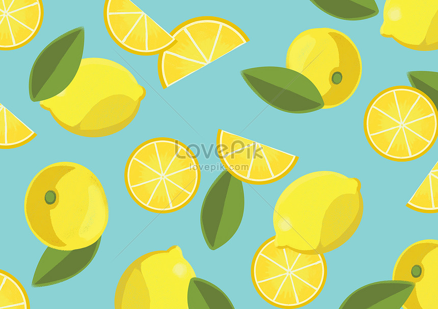 夏のレモンの背景イメージ 図 Id Prf画像フォーマットpsd Jp Lovepik Com